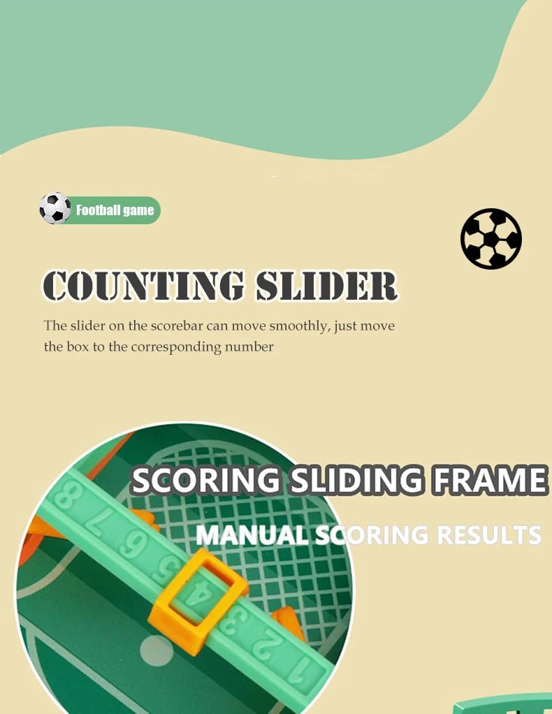 Mini Tabletop Football Game – Interactive Desktop Soccer Toy - Onlytenbucks.com