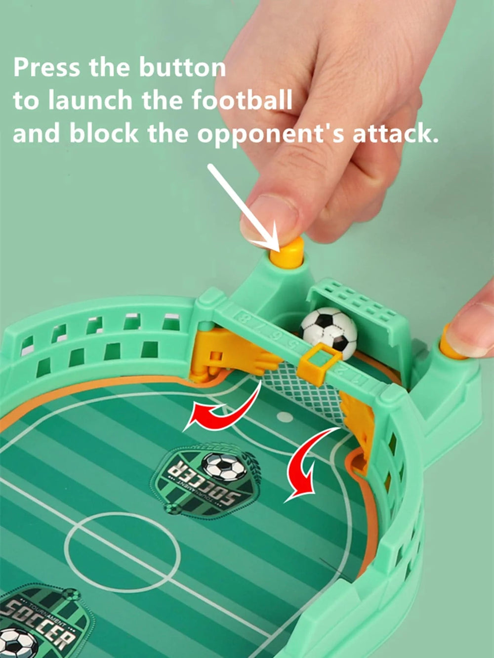 Mini Tabletop Football Game – Interactive Desktop Soccer Toy - Onlytenbucks.com