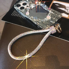 Mobile Phone Wrist Lanyard – Diamond - Encrusted Anti - Loss Bracelet Strap - Onlytenbucks.com