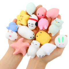 Mochi Squishy Toy Filled Easter Eggs – Animal Stress Relief Toys - Onlytenbucks.com