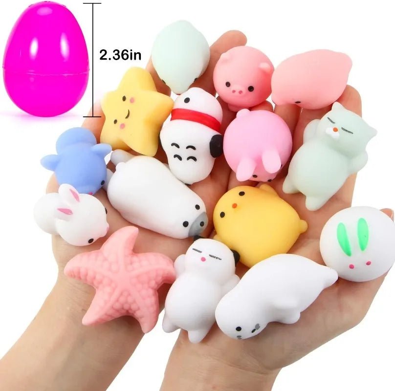 Mochi Squishy Toy Filled Easter Eggs – Animal Stress Relief Toys - Onlytenbucks.com