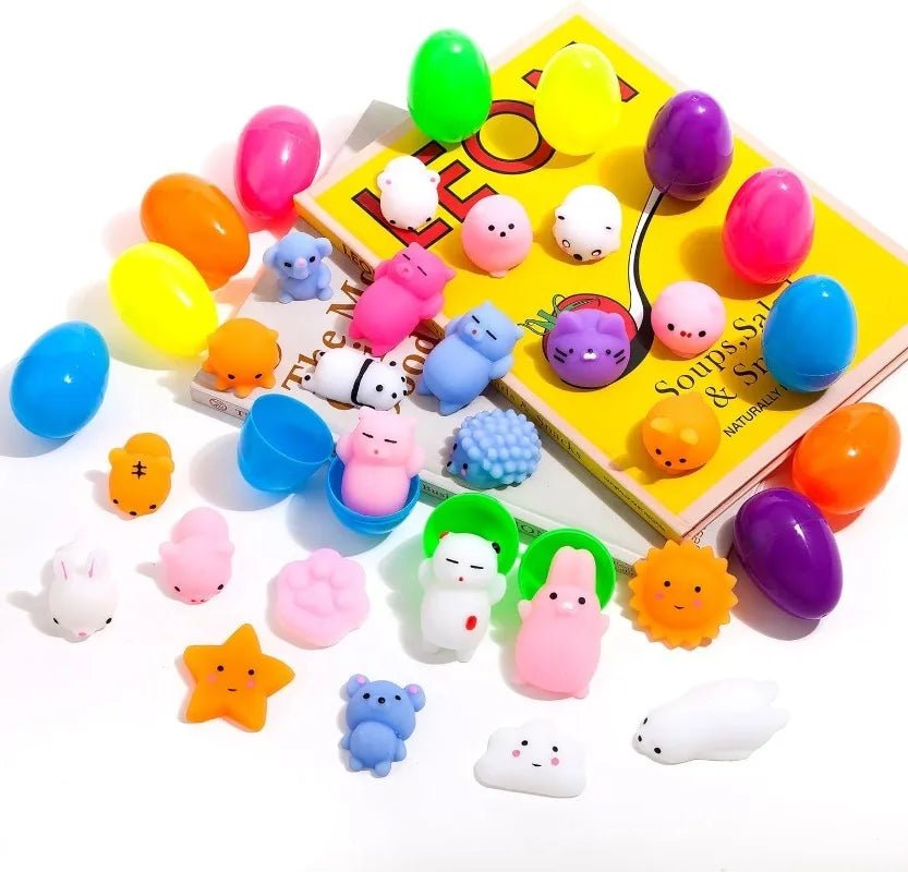 Mochi Squishy Toy Filled Easter Eggs – Animal Stress Relief Toys - Onlytenbucks.com
