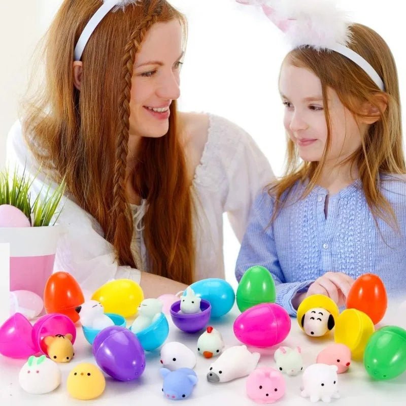 Mochi Squishy Toy Filled Easter Eggs – Animal Stress Relief Toys - Onlytenbucks.com