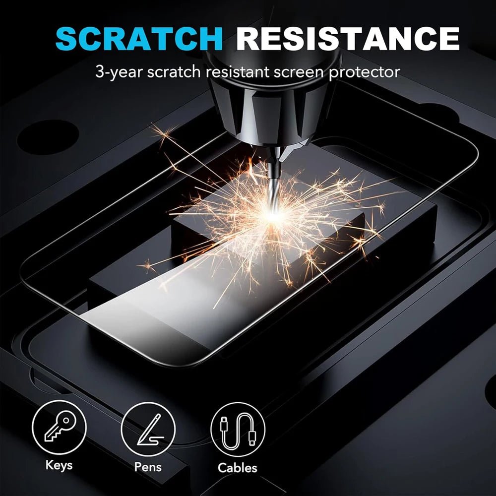 Nintendo Switch 2 Tempered Glass Screen Protector with Joystick Cap - Onlytenbucks.com