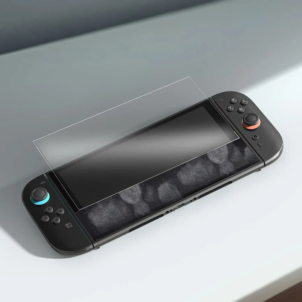 Nintendo Switch 2 Tempered Glass Screen Protector with Joystick Cap - Onlytenbucks.com
