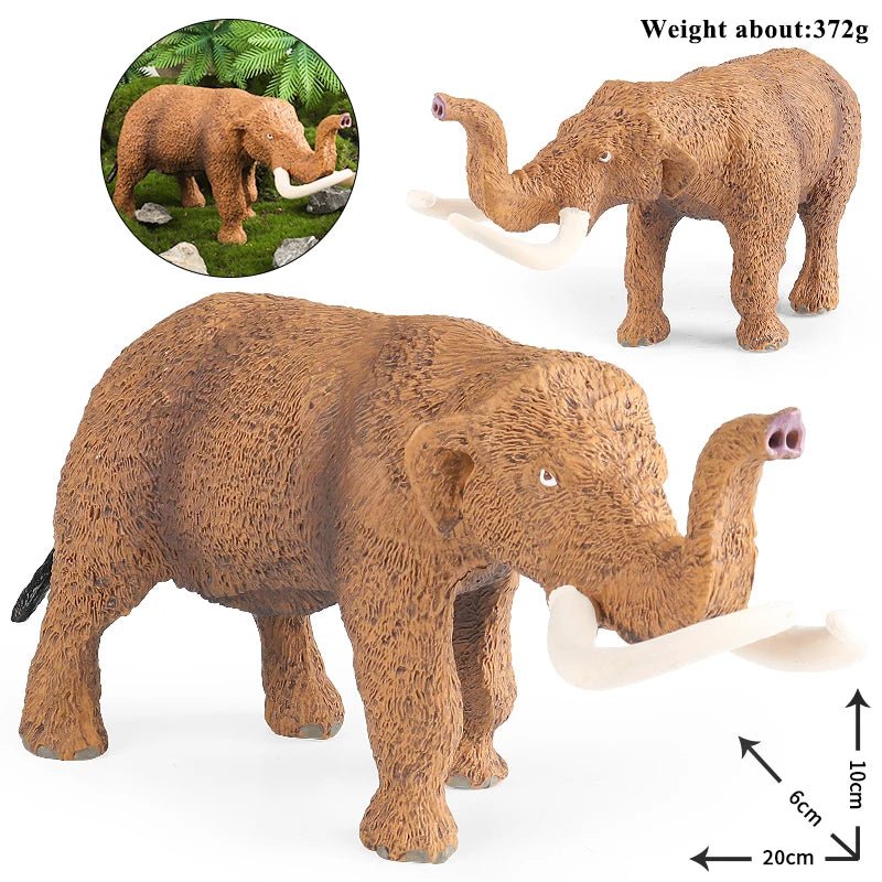 African Elephant Model Figurine – Realistic PVC Wildlife Animal - Onlytenbucks.com