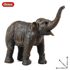 African Elephant Model Figurine – Realistic PVC Wildlife Animal - Onlytenbucks.com