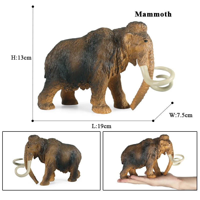 African Elephant Model Figurine – Realistic PVC Wildlife Animal - Onlytenbucks.com
