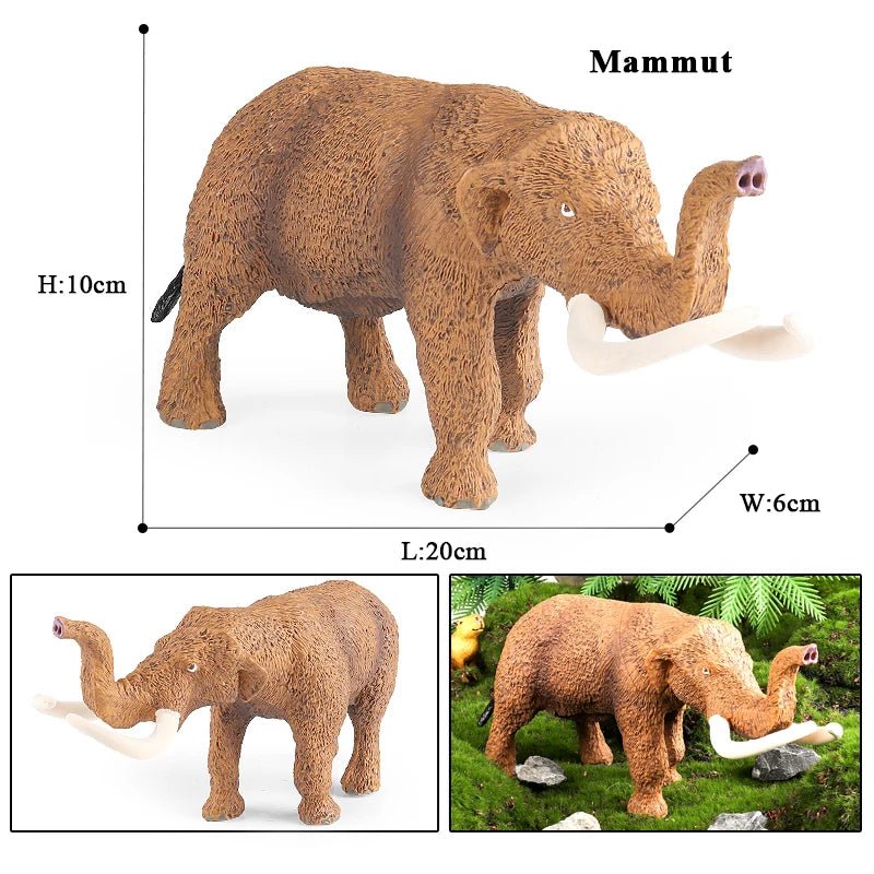 African Elephant Model Figurine – Realistic PVC Wildlife Animal - Onlytenbucks.com