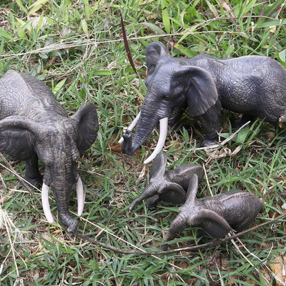 African Elephant Model Figurine – Realistic PVC Wildlife Animal - Onlytenbucks.com