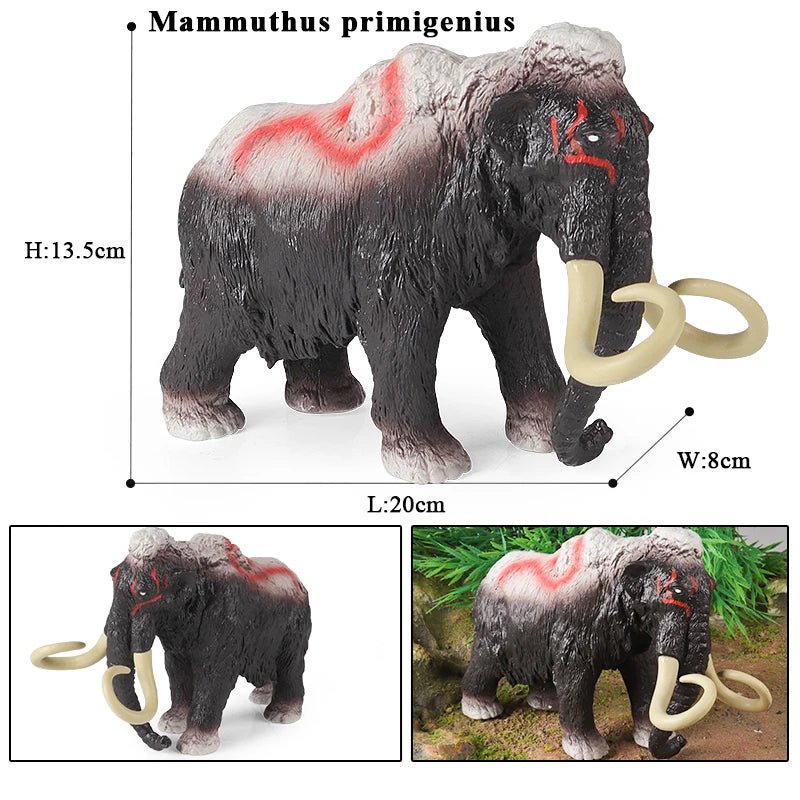 African Elephant Model Figurine – Realistic PVC Wildlife Animal - Onlytenbucks.com