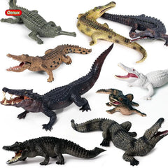 Sarcosuchus Crocodile Action Figure – Hand - Painted Wild Animal Model - Onlytenbucks.com