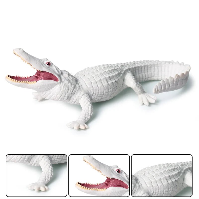 Sarcosuchus Crocodile Action Figure – Hand - Painted Wild Animal Model - Onlytenbucks.com