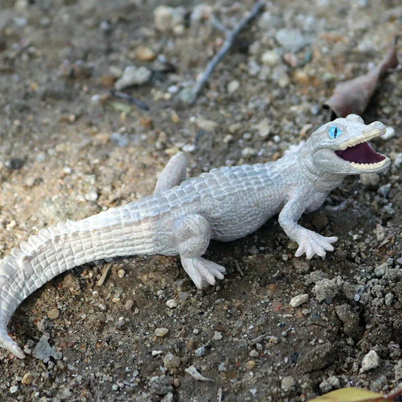 Sarcosuchus Crocodile Action Figure – Hand - Painted Wild Animal Model - Onlytenbucks.com