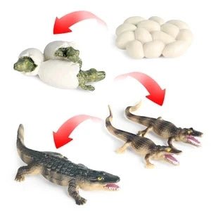 Sarcosuchus Crocodile Action Figure – Hand - Painted Wild Animal Model - Onlytenbucks.com