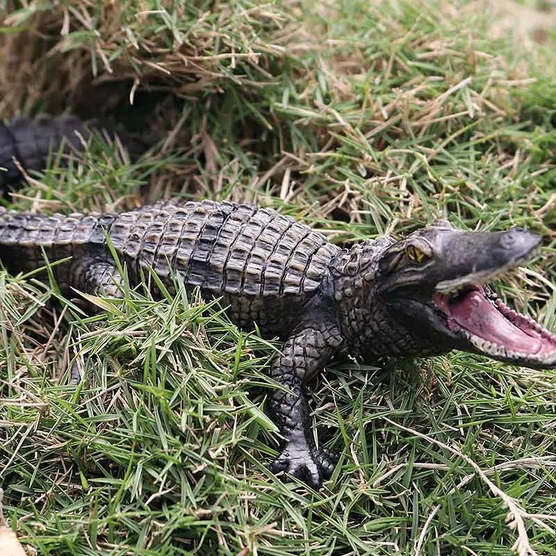 Sarcosuchus Crocodile Action Figure – Hand - Painted Wild Animal Model - Onlytenbucks.com