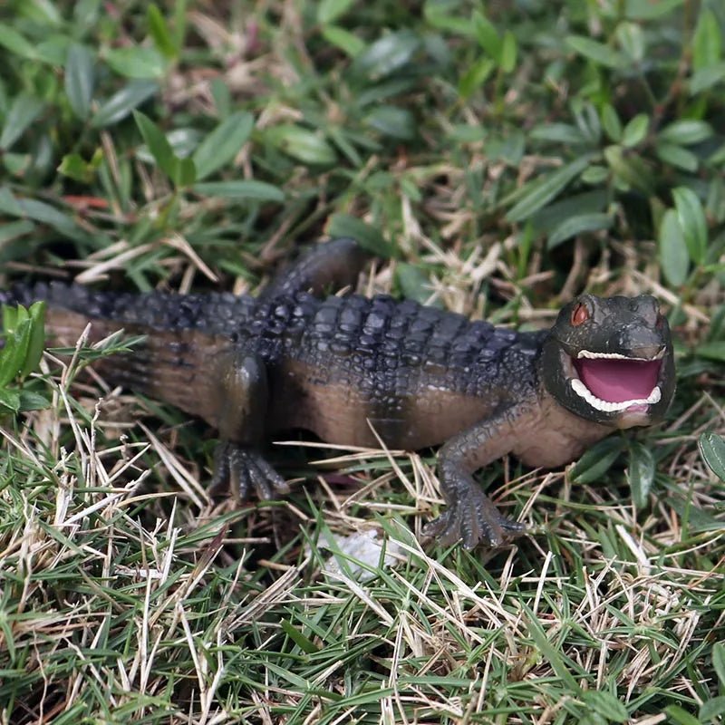 Sarcosuchus Crocodile Action Figure – Hand - Painted Wild Animal Model - Onlytenbucks.com