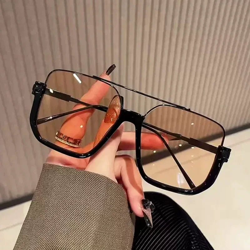 Unisex Oversized Square Sunglasses – UV400 Vintage Outdoor Eyewear - Onlytenbucks.com