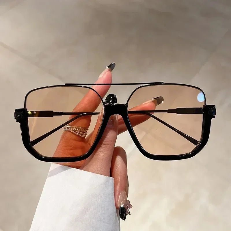 Unisex Oversized Square Sunglasses – UV400 Vintage Outdoor Eyewear - Onlytenbucks.com