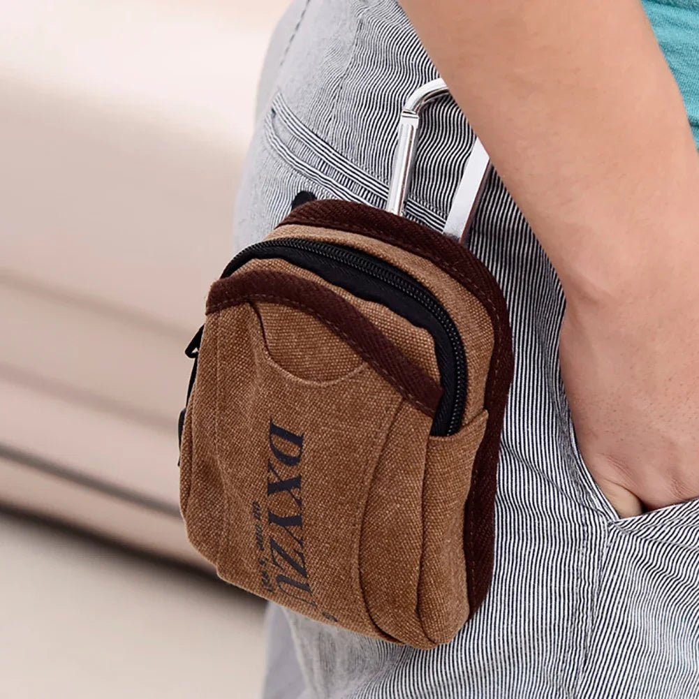 Outdoor Steel Slingshot Canvas Bag - Onlytenbucks.com