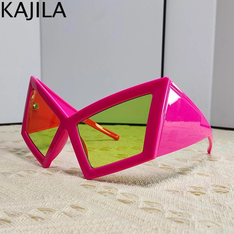 Oversized Cat Eye Big Frame Sunglasses - Onlytenbucks.com