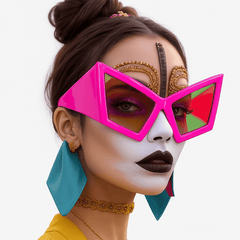 Oversized Cat Eye Big Frame Sunglasses - Onlytenbucks.com
