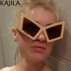 Oversized Cat Eye Big Frame Sunglasses - Onlytenbucks.com