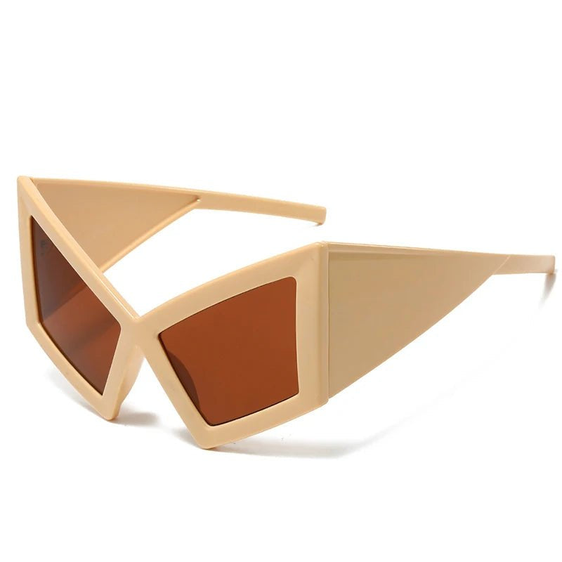 Oversized Cat Eye Big Frame Sunglasses - Onlytenbucks.com