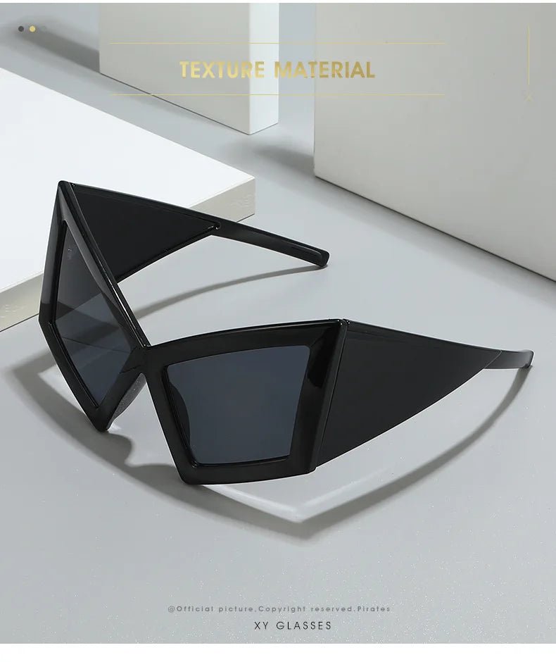 Oversized Cat Eye Big Frame Sunglasses - Onlytenbucks.com