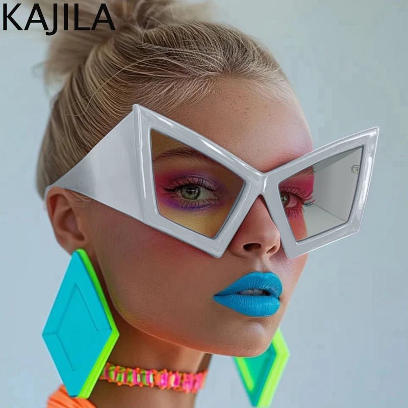 Oversized Cat Eye Big Frame Sunglasses - Onlytenbucks.com