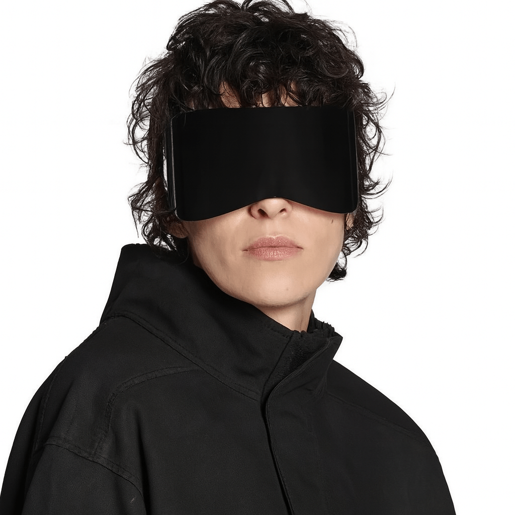 Oversized Rectangle Mask Sunglasses - Onlytenbucks.com
