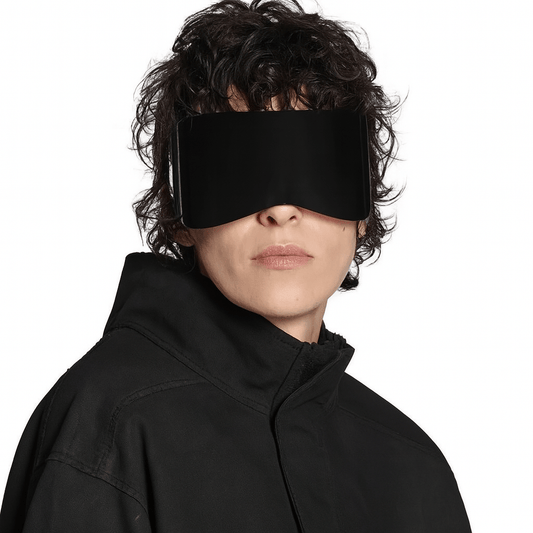 Oversized Rectangle Mask Sunglasses - Onlytenbucks.com