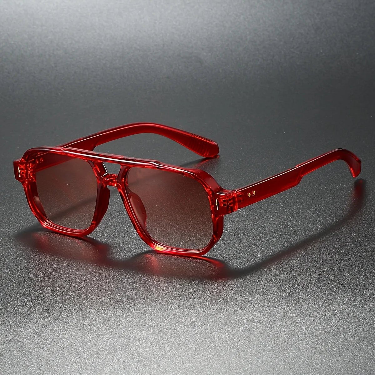 Vintage Square Unisex Sunglasses – UV400 Gradient Lenses - Onlytenbucks.com