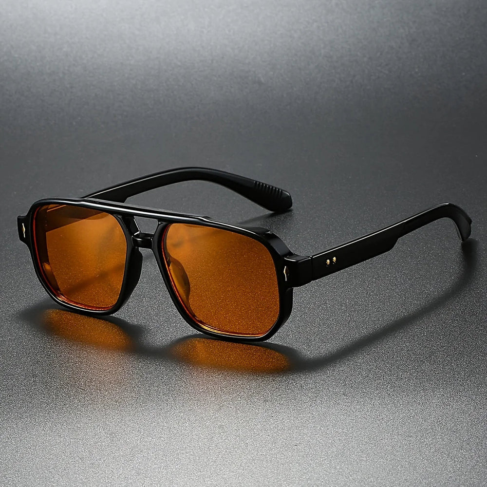 Vintage Square Unisex Sunglasses – UV400 Gradient Lenses - Onlytenbucks.com