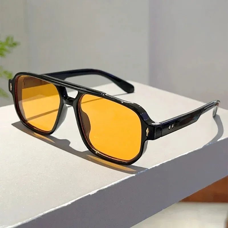 Vintage Square Unisex Sunglasses – UV400 Gradient Lenses - Onlytenbucks.com