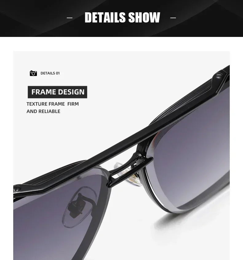 Gradient Pilot Sunglasses - Cat Eye Design with UV400 Protection - Onlytenbucks.com