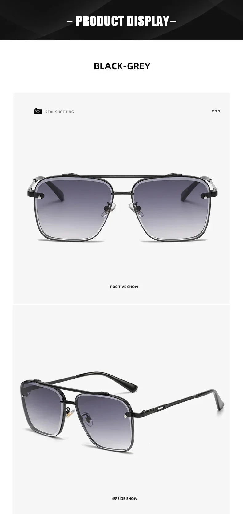 Gradient Pilot Sunglasses - Cat Eye Design with UV400 Protection - Onlytenbucks.com
