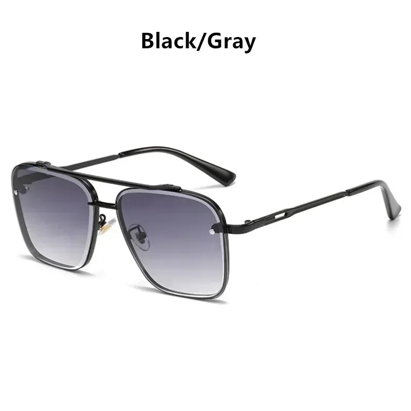 Gradient Pilot Sunglasses - Cat Eye Design with UV400 Protection - Onlytenbucks.com
