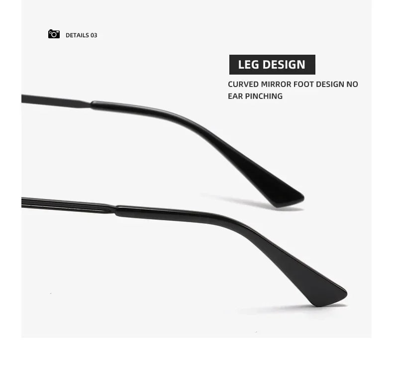 Gradient Pilot Sunglasses - Cat Eye Design with UV400 Protection - Onlytenbucks.com