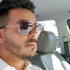 Gradient Pilot Sunglasses - Cat Eye Design with UV400 Protection - Onlytenbucks.com