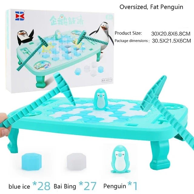 Penguin Breaking Ice Table Game - Onlytenbucks.com
