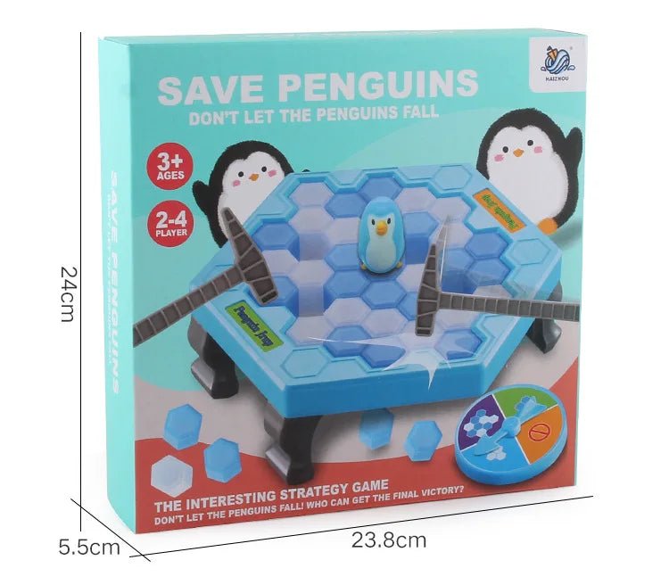 Penguin Breaking Ice Table Game - Onlytenbucks.com