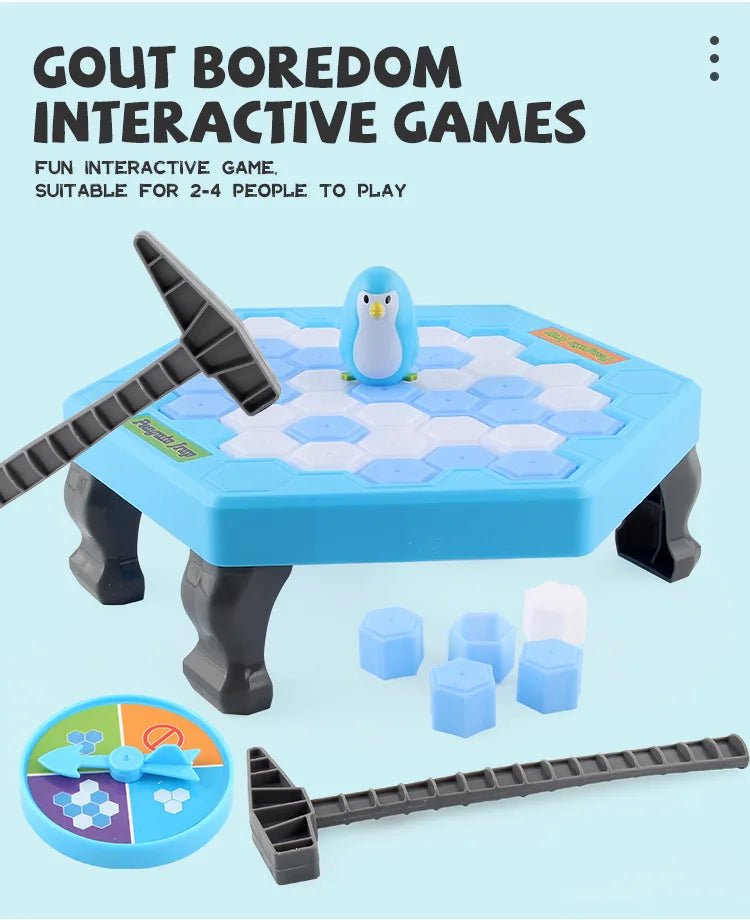 Penguin Breaking Ice Table Game - Onlytenbucks.com