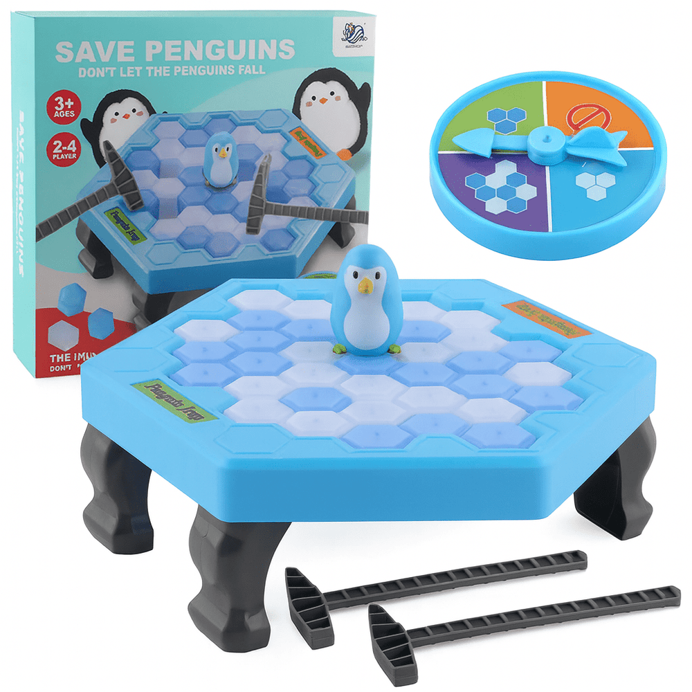 Penguin Breaking Ice Table Game - Onlytenbucks.com