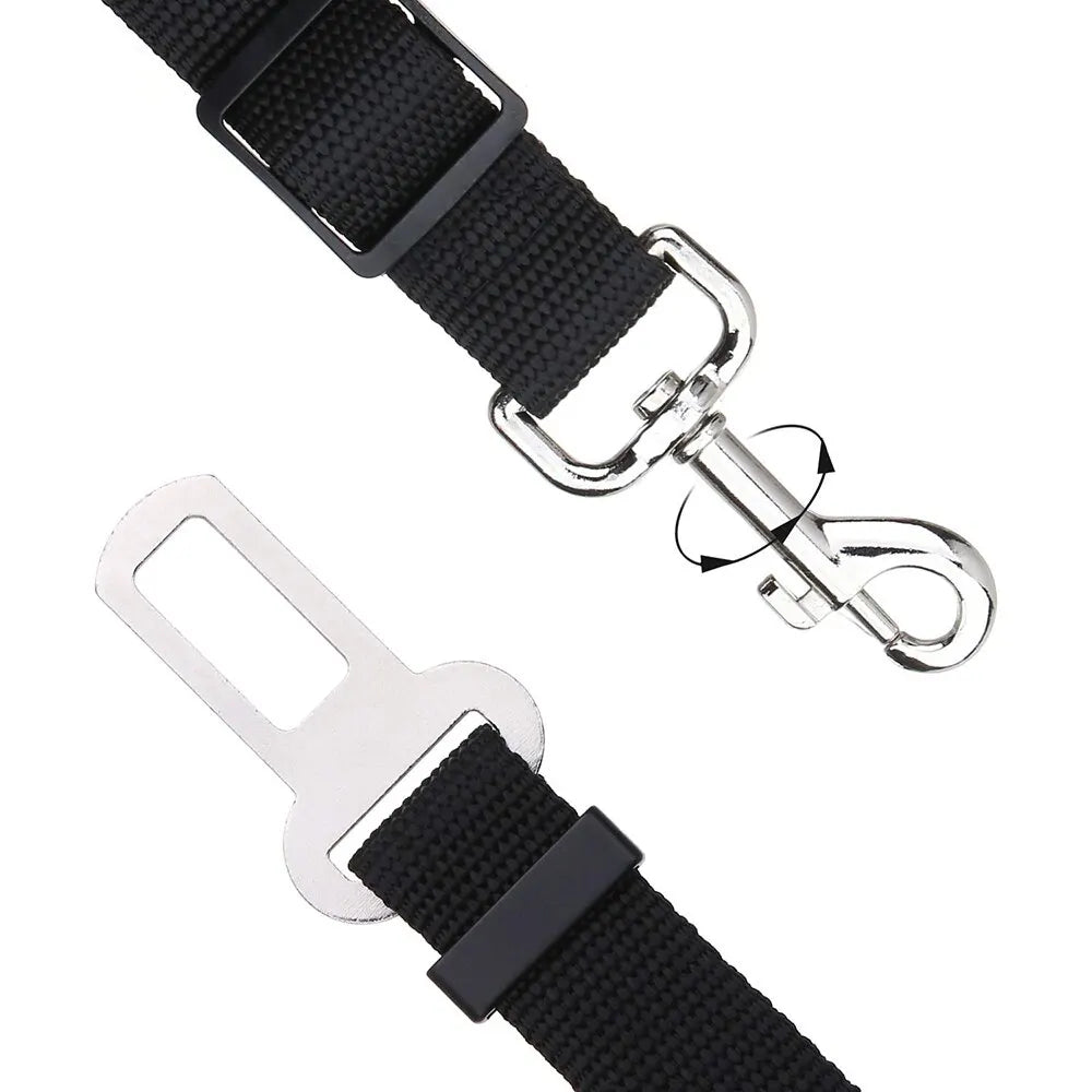 Pet Car Seat Belt Harness – Adjustable Nylon Safety Protector - Onlytenbucks.com