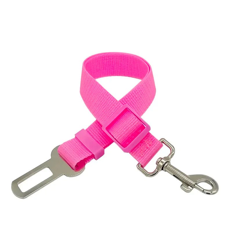 Pet Car Seat Belt Harness – Adjustable Nylon Safety Protector - Onlytenbucks.com