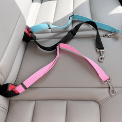 Pet Car Seat Belt Harness – Adjustable Nylon Safety Protector - Onlytenbucks.com