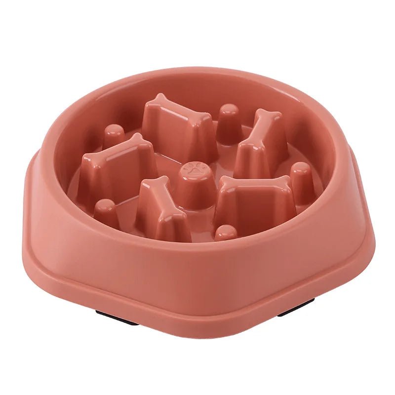 Pet Cat Dog Slow Feeder Bowl – Anti - Choking - Onlytenbucks.com