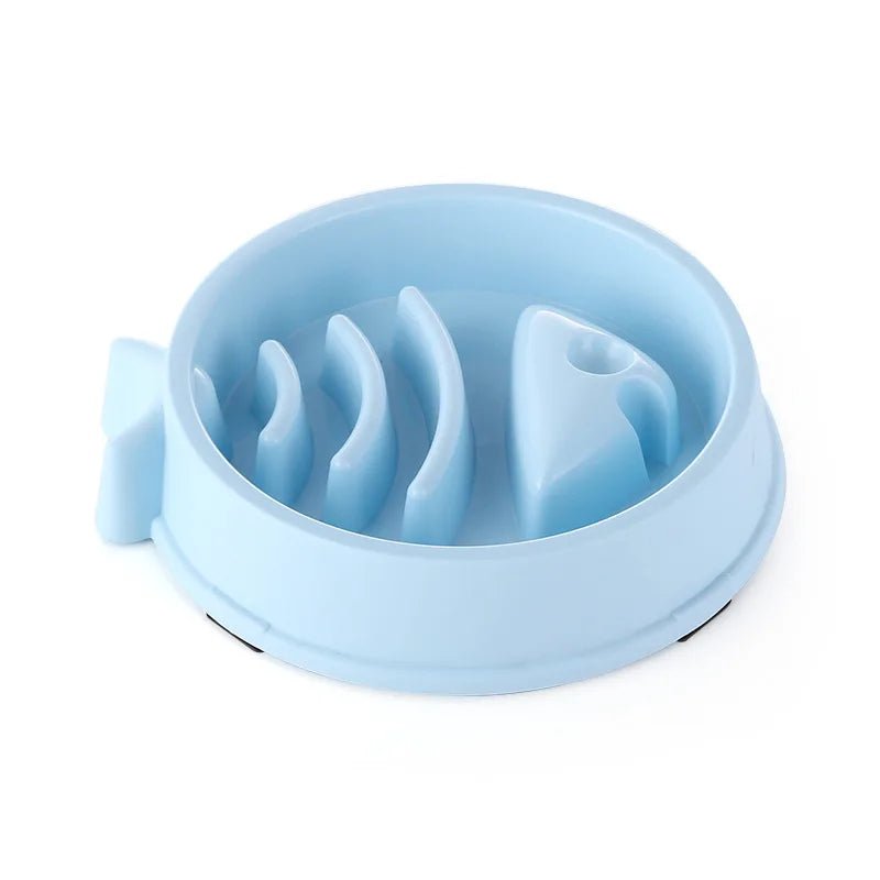 Pet Cat Dog Slow Feeder Bowl – Anti - Choking - Onlytenbucks.com