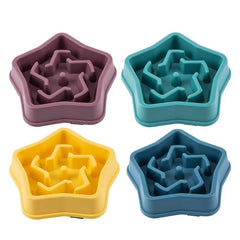 Pet Cat Dog Slow Feeder Bowl – Anti - Choking - Onlytenbucks.com